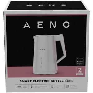 AENO Electric Kettle EK8S Smart: 1850-2200W, 1.7L, Strix, Double-walls, Temperature Control, Keep warm Function, Control via Wi-Fi, LED-display, Non-heating body, Auto Power Off, Dry tank Protection AEK0008S - Img 2
