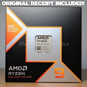 AMD CPU AM5 Ryzen 9 9950X3D (3D V-Cache), 16C/32T, 4.3GHz (5.7GHz), 170W, 1280KB L1, 16MB L2, 128MB L3, Without Cooler 100-100000719WOF *