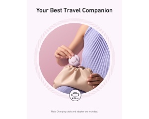 ANKER MagGo Bežični 3u1 sklopivi punjač roze - Img 2