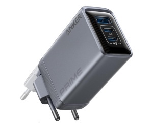 ANKER Prime 100W GaN zidni brzi punjač, 3-porta (2x USB-C i 1x USB-A) srebrni - Img 3