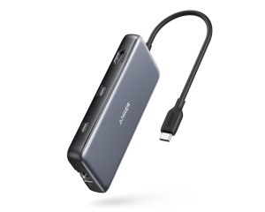 ANKER USB-C Data Hub, 8u1 Multiport, PD 85W, 10Gbps crni - Img 2