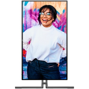 AOC Monitor LED U27U3CV Business 27'' 4H, Nano IPS, 3840x2160, 60Hz, 1300:1, 4ms, HDR400, 2xHDMI, 1xDP, USB-C 96W, USB hub, KVM, LAN RJ45, Speakers, Full Ergonomic, 3y U27U3CV. - Img 3
