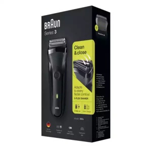 Aparat za brijanje Braun 300 BLK/BLK sa mrežicom/punjivi - Img 3
