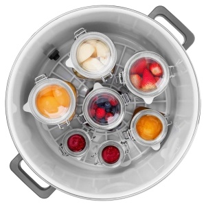 Aparat za konzerviranje i sterilizaciju Sencor SPP 2100WH/27L/14 tegli/srebrna - Img 2