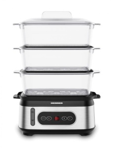 Aparat za kuvanje na pari HEINNER HSA-D950SS 3 posude/1,5l/950W - Img 3
