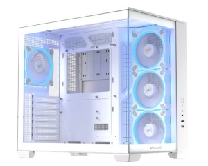 ASUS A32 PLUS TG ARGB micro-ATX kućište belo - Img 2