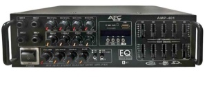 Audio pojacalo ATC AMP-401 2x100W, USB/SD/FM/MIC/EQ/Balance/ECHO/Deplay/Display/Bluetooth, 4-16 oma - Img 3