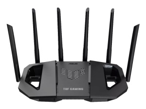 Bežicni ruter ASUS TUF-BE6500 Wi-Fi 7/BE6500/5764 Mbps/688 Mbps/USB3.2/6 eksternih antena/crna - Img 3