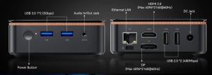 BlackView MP20 AMD R3 3300U/8GB/256GB/HDMI/2xUSB 3.0/1xRJ45/BT/WiFI/W11P Black