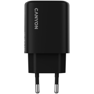 CANYON charger OnCharge 200 20W 1xPD 1xQC EU Black CNE-CHA200-31 - Img 2
