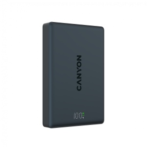CANYON magnetic power bank OnPower 511 PD20W 10000mAh Aluminium Interstellar Black CNS-CPB511B - Img 5