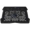 CANYON NS02, Cooling stand single fan with 2x2.0 USB hub, support up to 10”-15.6” laptop, ABS plastic and iron, Fans dimension:125*125*15mm(1pc), DC 5V, fan speed: 800-1000RPM, size:340*265*30mm, 406g CNE-HNS02 - Img 5