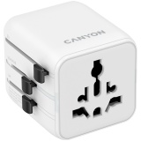 CANYON Travel Adapter OnTour One EU/UK/US/AUS White CNS-TA1005W