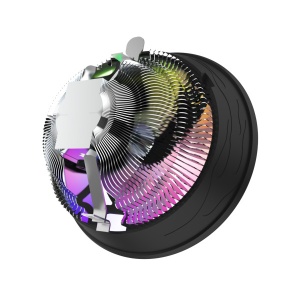CPU Hladnjak Evercool CS-02 Rainbow LGA1700/AMD AM5 3Pin 12cm fan - Img 2