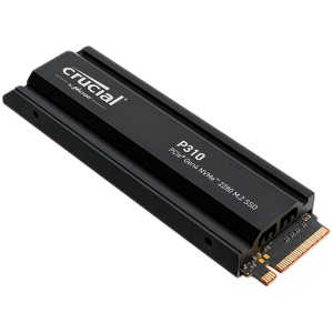 Crucial P310 1TB PCIe Gen4 2280 NVMe M.2 SSD with heatsink CT1000P310SSD5