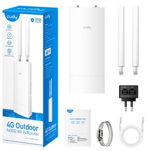 Cudy LT500 Outdoor 4G LTE Cat 4 AC1200 Wi-Fi Route, Nano SIM Slot, 10/100 Mbps WAN/LAN - Img 4