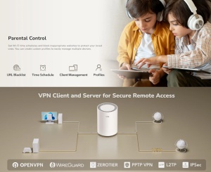 Cudy M3600(1-Pack), BE3600 Gigabit Mesh Wi-Fi 7 System, 2882 Mbps + 688 Mbps IPv6 - Img 7