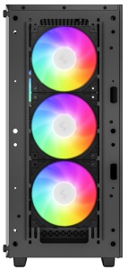 DeepCool CC560 ARGB V2 Kuciste E-ATX, 4xARGB-120mm, Kaljena staklena strana,USB-3.0 - Img 5