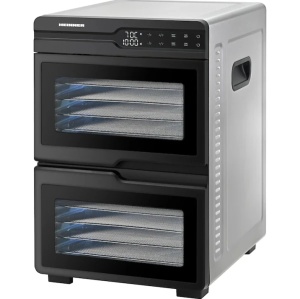 Dehidrator HEINNER DUALDRY PRO HFD-KDDB1200BKSS 1000-1200W/12 mesta/80c/timer - Img 2