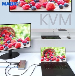DEX-HDMI-KVM462 Gembird video predajnik prijemnik ekstender 200m preko CAT5e/6 - Img 4