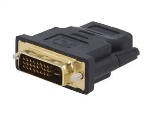 DVI-D (24+1) muški na HDMI ženski adapter DVI-K241
