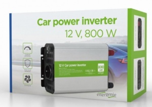 EG-PWC800-01 Gembird 12V Auto inverter DC/AC 800W+USB port - Img 2
