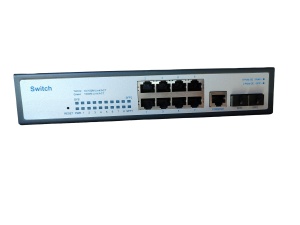 ExeLink SG2510 switch za Rack sa 8x10/100/1000 Base-T;2x1000 Base-X SFP porta L2 Managed