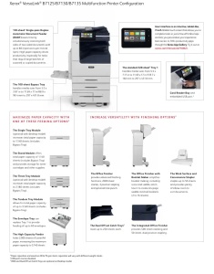 Fotokopir Xerox VersaLink B7130 A3 Mono MFP 30ppm/DADF/print/scan/fax/USB/LAN/InitKit, sa tonerom - Img 2