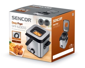 Friteza Sencor SFR 6200SS/1.5L/900W/inox - Img 3