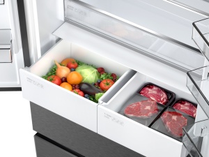 Frižider TCL RC532FXE0EE/samostojeci/kombinovani/FrenchDoor/Total No Frost/E/532L/190x83,3x64cm/inox - Img 2