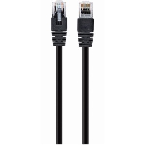 Gembird Patch Cable, U/UTP Cat.5e, Black, 5m PP12-5M/BK