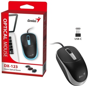 GENIUS DX-123,USB-C,BLK+GREY - Img 2
