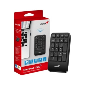 Genius NUMPAD 1000, AI, 2,4GHz, Tastatura numerička, Crna, USB * - Img 3