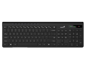 GENIUS SlimStar 7230 USB US wireless crna tastatura * - Img 1