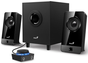 Genius Zvučnici SW-2.1 300X, BLACK,EU,100-240V