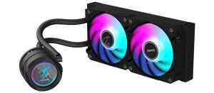Gigabyte AORUS WATERFORCE 240 V2 (with ARGB lighting display AIO liquid cooler) GP-AORUS WATERFORCE II 240