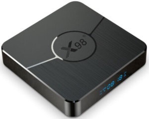 GMB-X98 PLUS 4/32GB smart TV box Amlogic S905W2 Android 11 Dual Band WIFI 100LAN, BT5.0