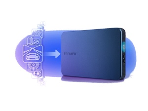 Hard disk TOSHIBA Canvio Gaming HDTX210EK3AAH eksterni/1TB/2.5''/ USB 3.2 dark grey metallic - Img 3