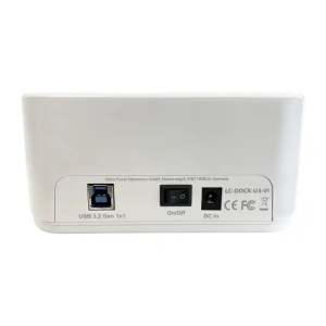 HDD Docking station USB 3.2 2xSSD/HDD LC-DOCK-U3-VI Beli - Img 2