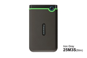 HDD E2.5" Transcend 1TB USB 3.1 TS1TSJ25M3S Anti-shock Iron grey *