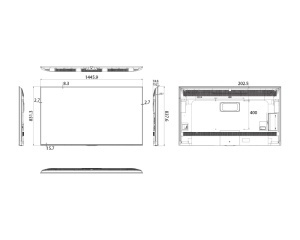 HISENSE 65 inča 65DP30FE 4K UHD 350 nita Digital Signage Display - 16/7 Operation - Img 3