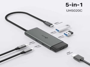 Hub TP-LINK UH5020C USB Type-C 5-Port Hub/1*HDMI 4K@60Hz/1*PD 100W/1*USB Type-C 5Gbps 2*USB Type-A 5 - Img 2