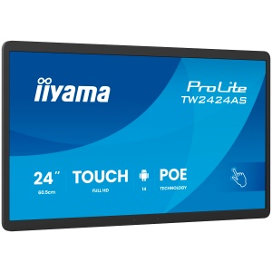 IIYAMA DS Monitor TW2424AS-B3P 24" Full HD In-cell PCAP 10pt interactive Touch Panel PC with Android OS, IPS panel technology, anti glare coating, PoE Technology and iiSignage TW2424AS-B3P * - Img 2