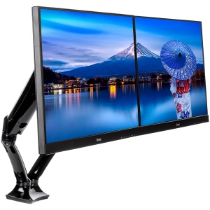 Iiyama DS3002C-B1 - Mounting kitfor 2 monitors (adjustable arm) black screen size: 10"-27" desk-mountable DS3002C-B1 - Img 2