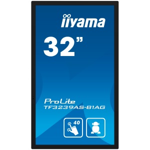 IIYAMA LFD TF3239AS-B1AG 32" 12pt Open Frame PCAP interactive large format display 500 cd/m² 8ms projective capacitive 12 points touch through-glass, temperature sensor with fan control TF3239AS-B1AG - Img 2