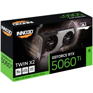 INNO3D GeForce RTX 5060 Ti Twin X2 16GB GDDR7 128-bit HDMI 3x DP N506T2-16D7-191073N - Img 3