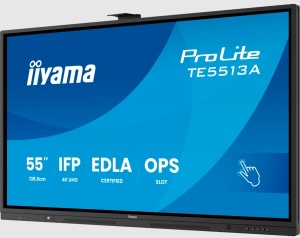 Interaktivni ekran 55" Iiyama TE5513A-B3AG IPS 3840x2160/Android 14/8ms/HDMI/DP - Img 2