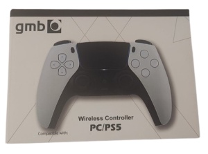 JPD-PS5 Grey-White PC/PS5 Gembird Bezicni gamepad sa vibracijom, zvucnik, 3,5mm, touchpad, trigger - Img 5