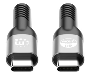 Kabl Manhattan 356381 USB-C M/M 3.1/8K/60Hz/Thunderbolt 4/40Gbps/PD/2m - Img 3