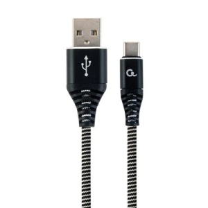 Kabl USB 2.0 Tip C-USB 2m crni Gembird